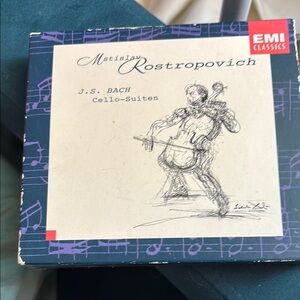 EMI Classics J.S. Bach Cello Suites CD Box Set